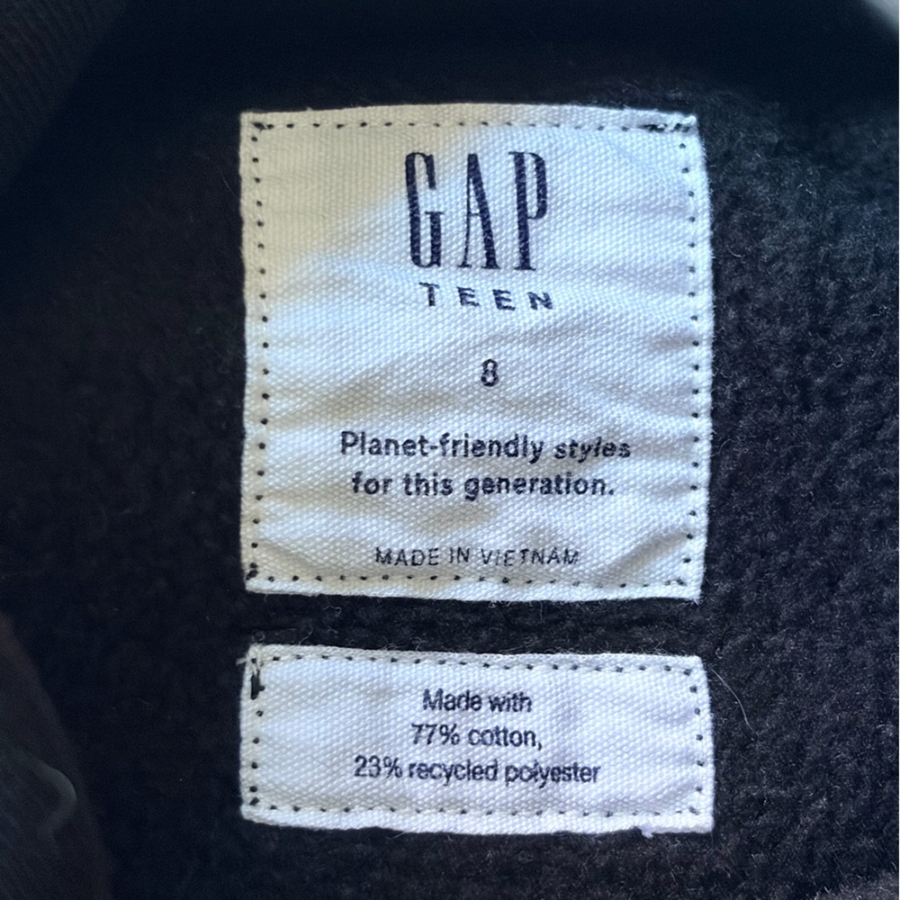 GAP Teen Black Hoodie - Picture 3 of 3